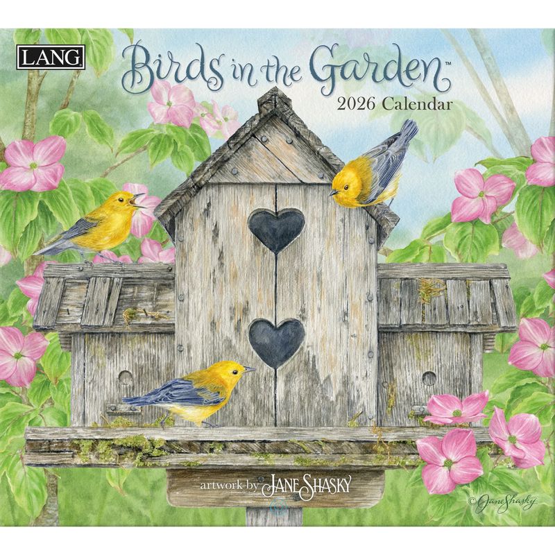 2026 LANG CALENDAR - BIRDS IN THE GARDEN