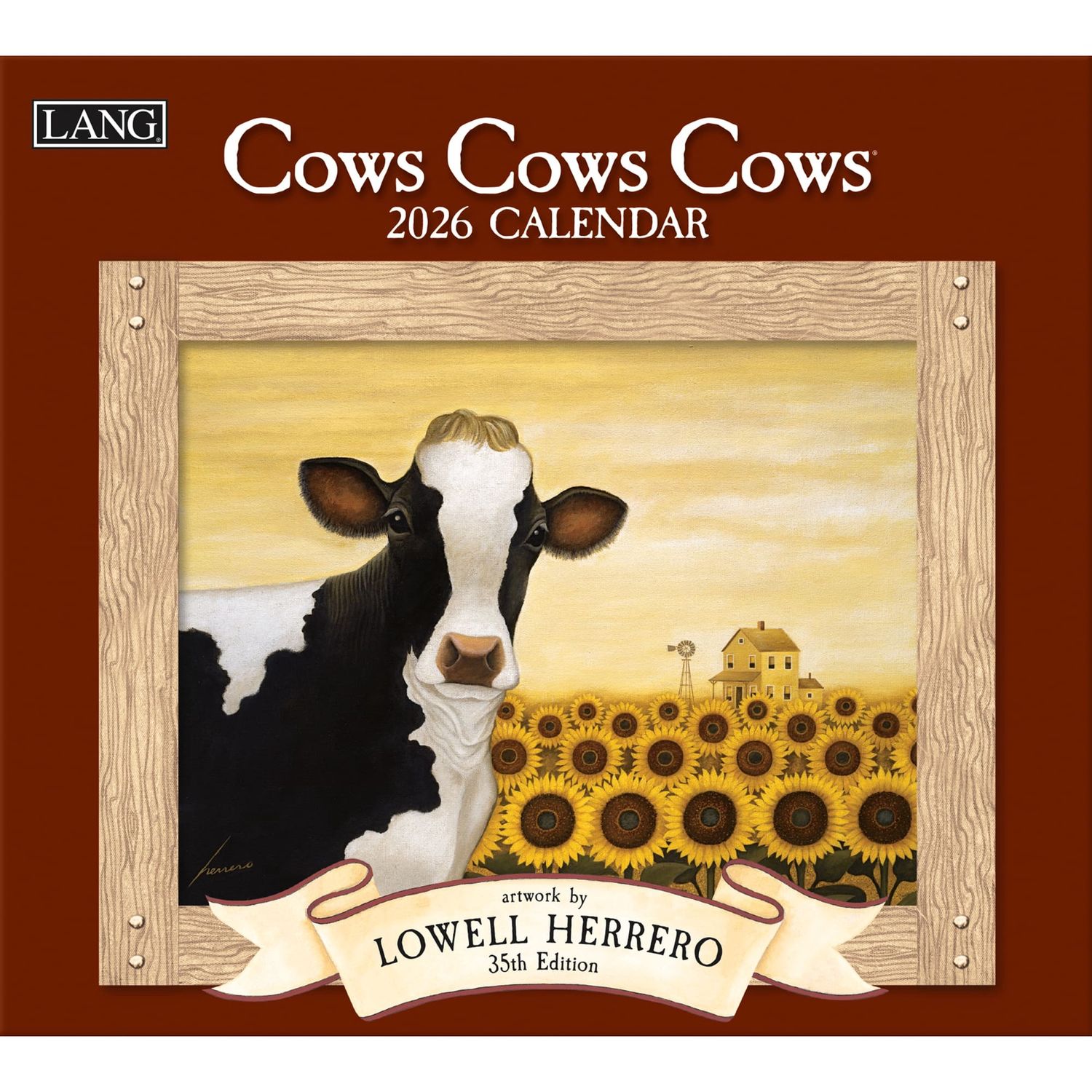 2026 LANG CALENDAR - COWS COWS COWS