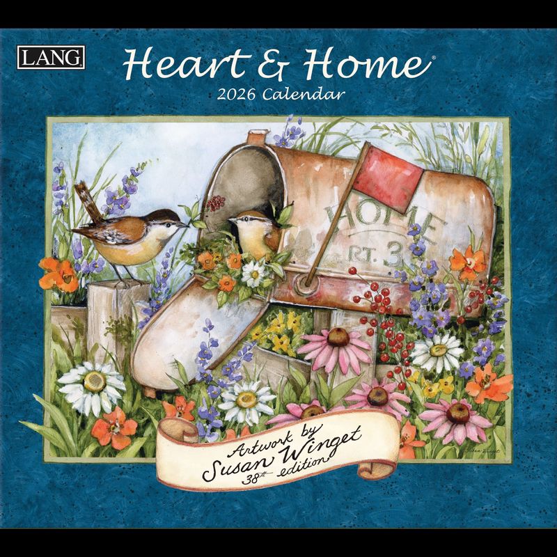 2026 LANG CALENDAR - HEART &amp; HOME