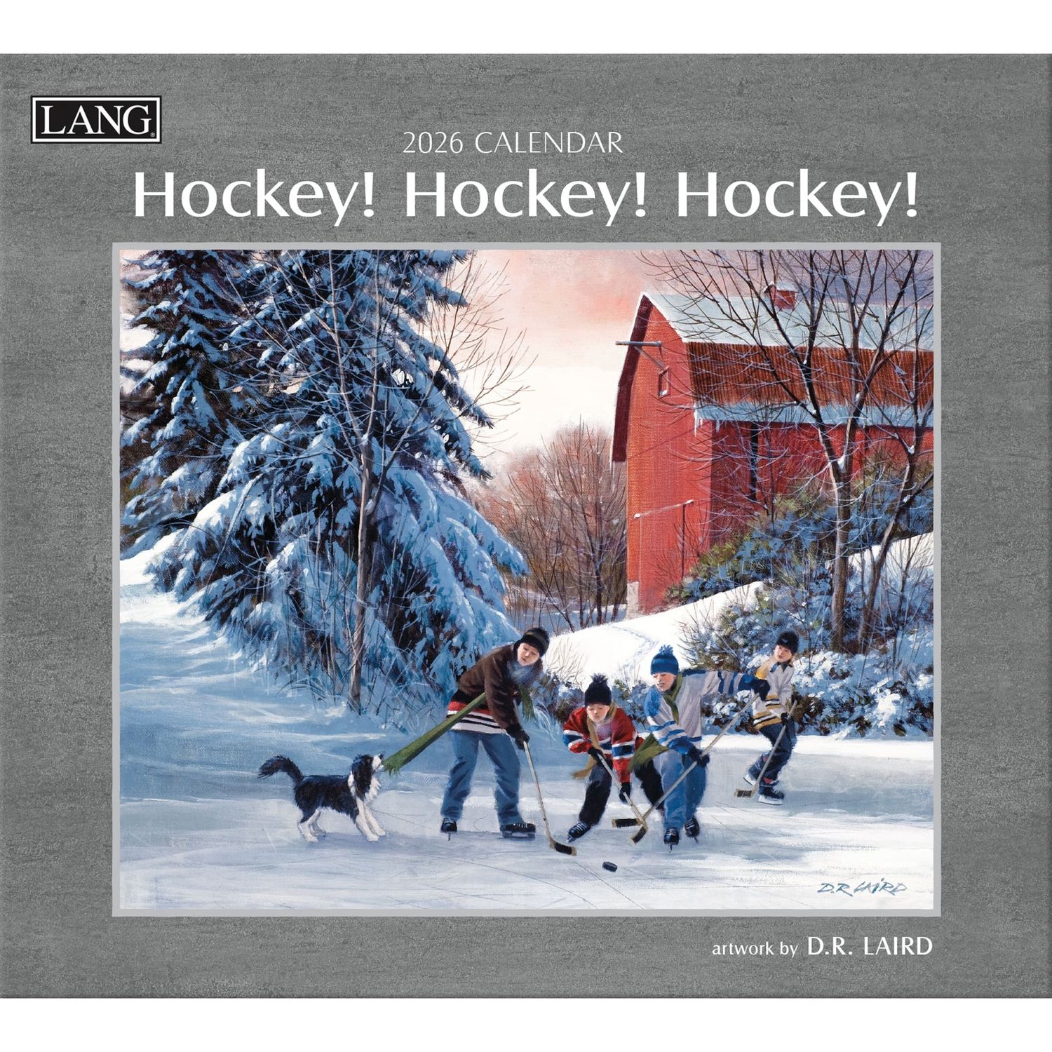 2026 LANG CALENDAR - HOCKEY HOCKEY HOCKEY