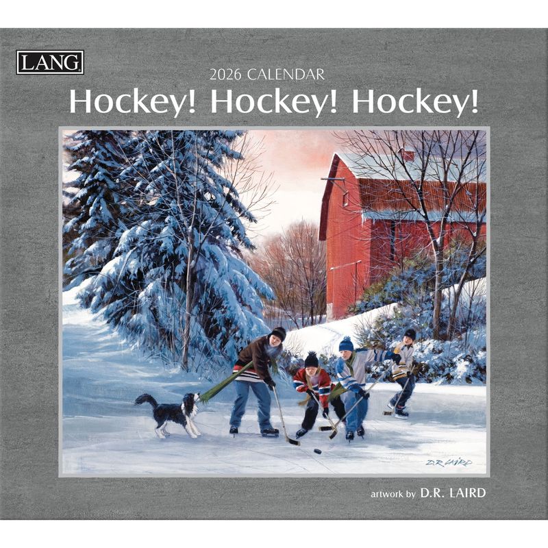2026 LANG CALENDAR - HOCKEY HOCKEY HOCKEY