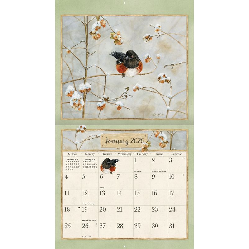 2026 LANG CALENDAR - BIRDS IN THE GARDEN