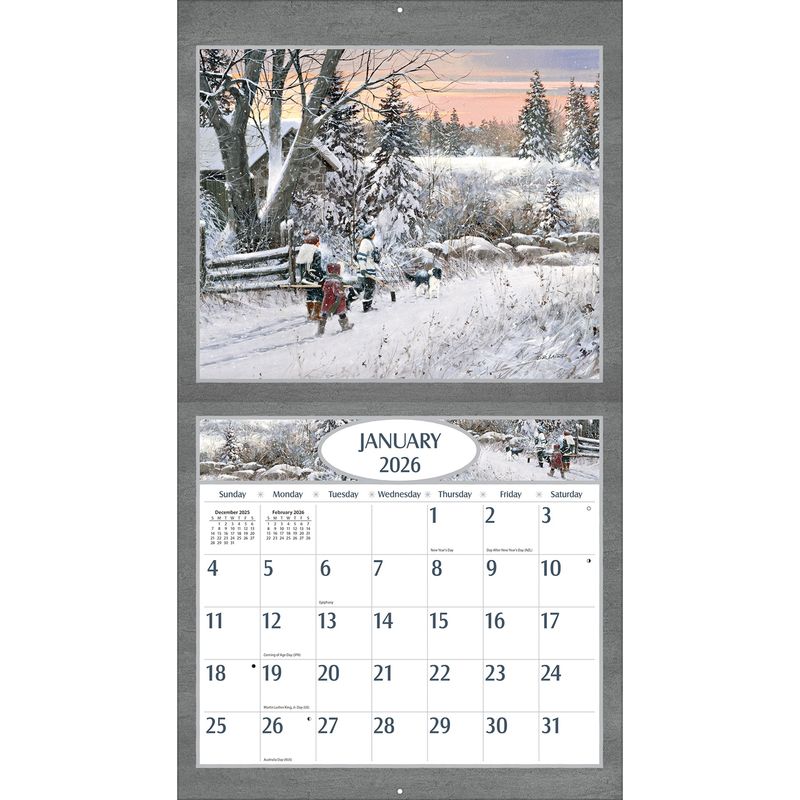2026 LANG CALENDAR - HOCKEY HOCKEY HOCKEY