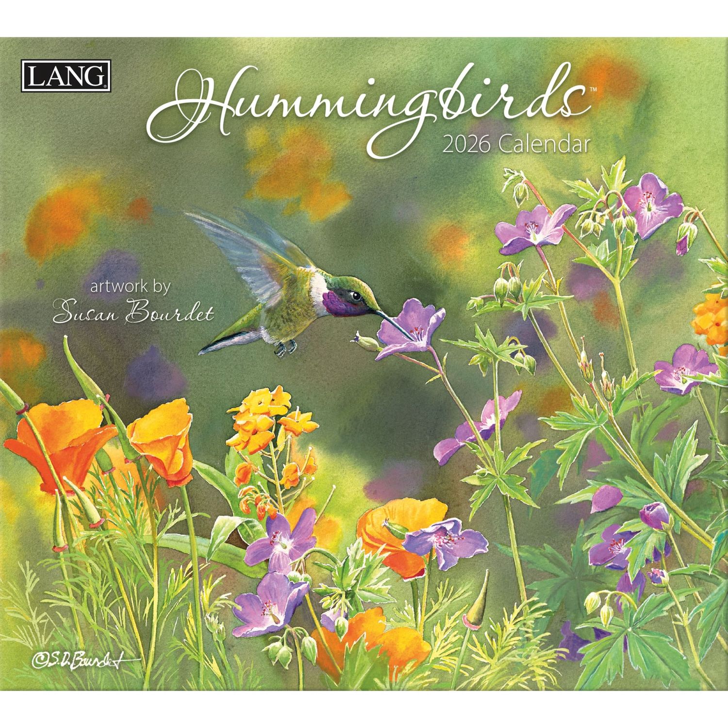 2026 LANG CALENDAR - HUMMINGBIRDS