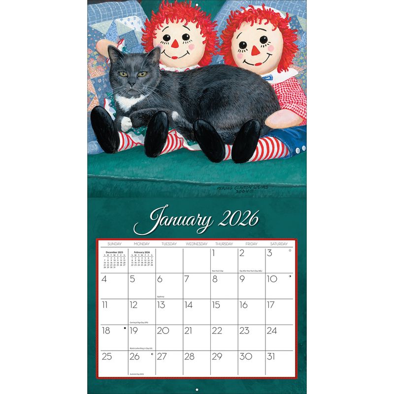 2026 LANG CALENDAR - LOVE OF CATS