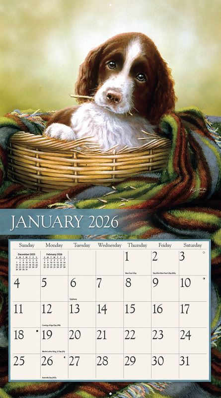 2026 LANG CALENDAR - LOVE OF DOGS