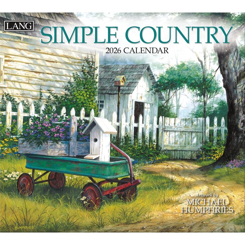 2026 LANG CALENDAR - SIMPLE COUNTRY