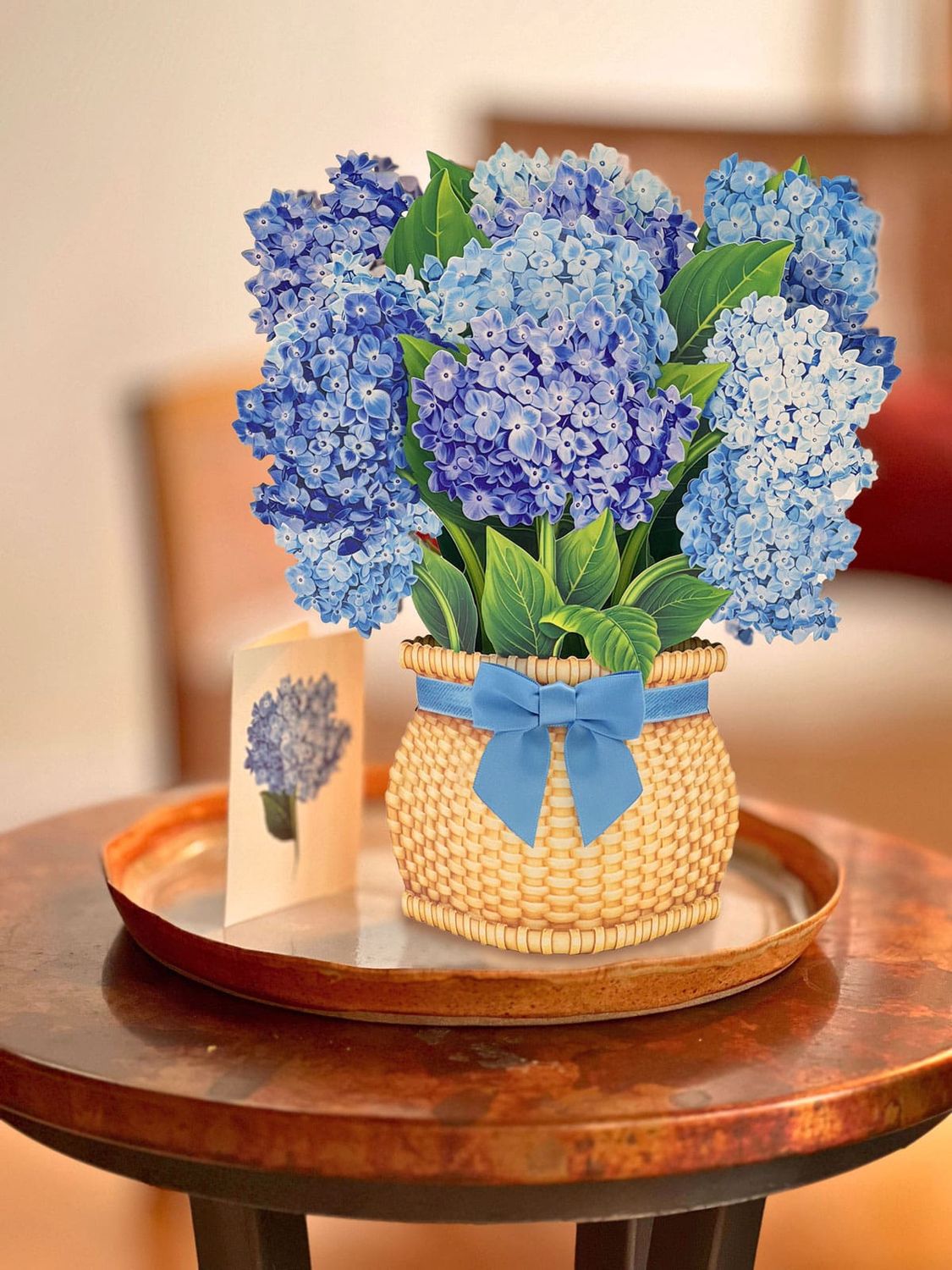 327-3719 - POP-UP FLOWER BOUQUET - NANTUCKET HYDRANGEA