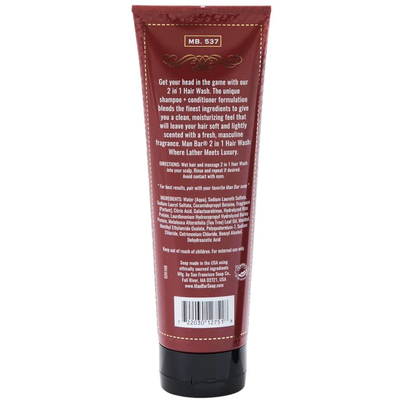 2 IN 1 HAIR WASH - EXOTIC MUSK + SANDALWOOD