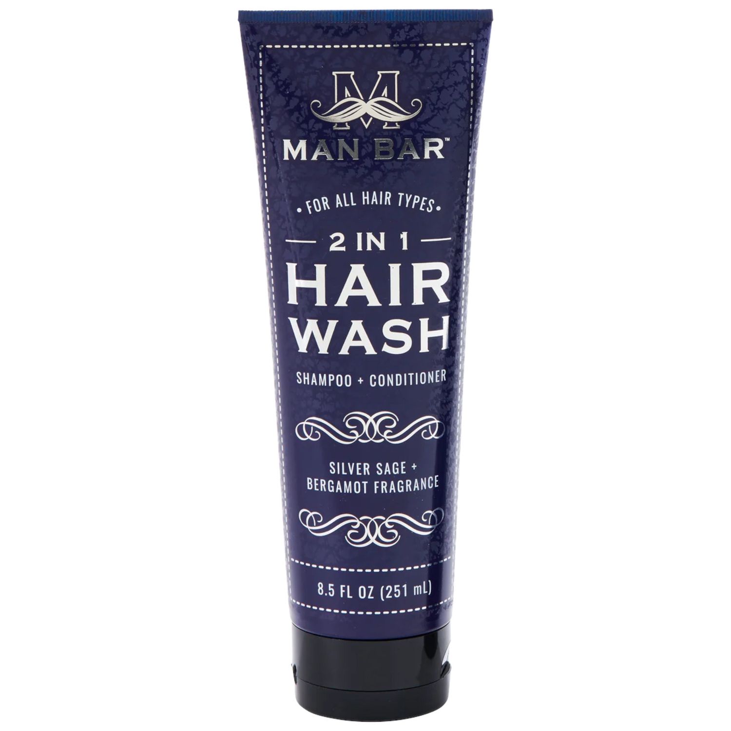 020168 - 2 IN 1 HAIR WASH - SILVER SAGE