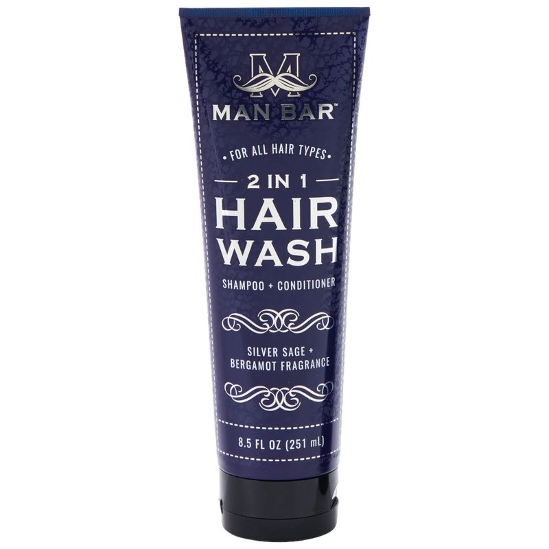 020168 - 2 IN 1 HAIR WASH - SILVER SAGE