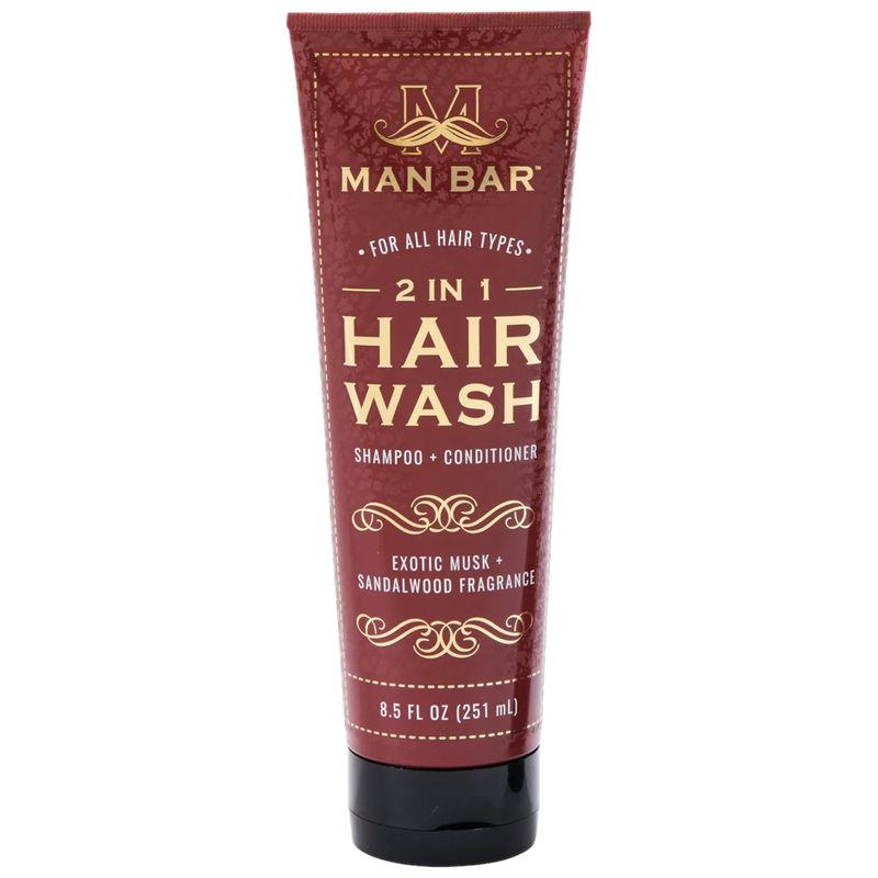 020166 - 2 IN 1 HAIR WASH - EXOTIC MUSK + SANDALWOOD