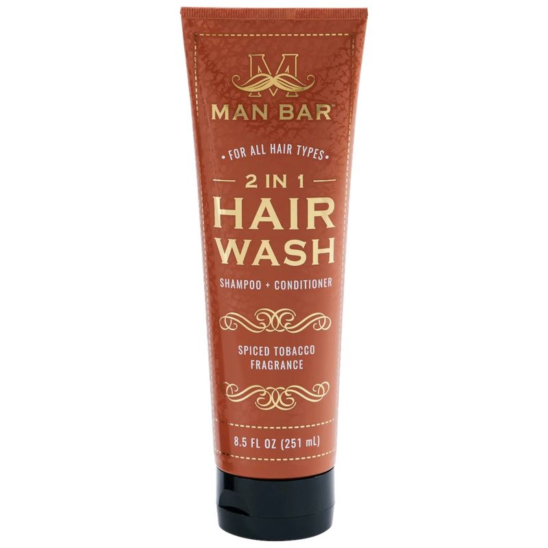 020169 - 2 IN 1 HAIR WASH - SPICED TOBACCO