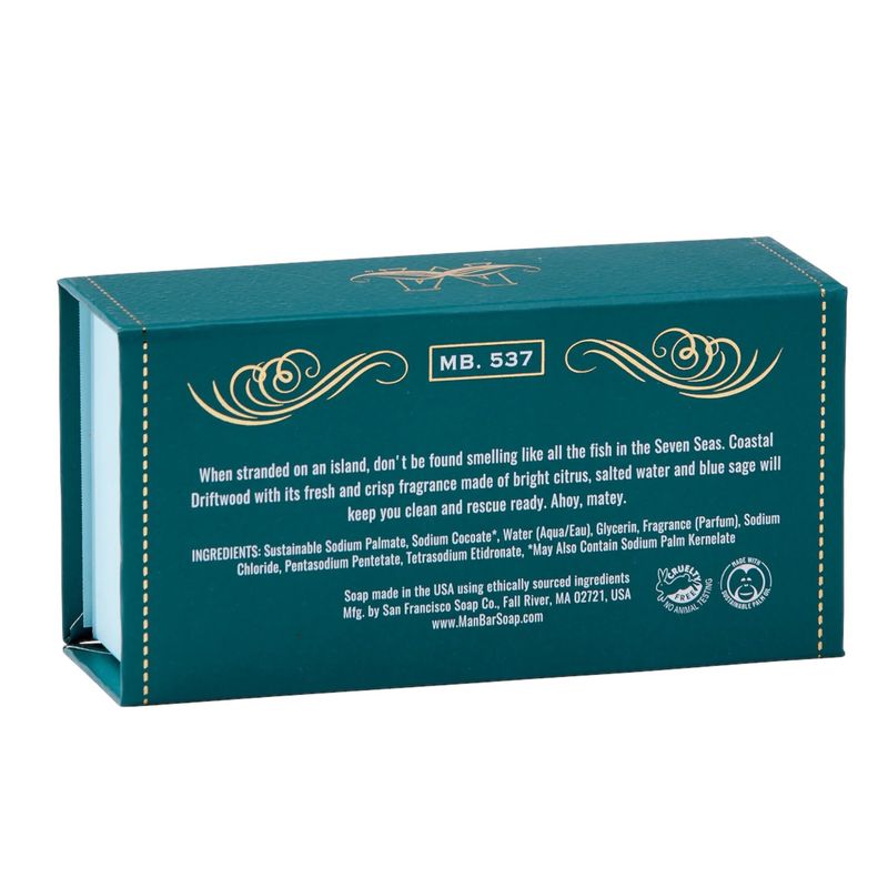 MAN BAR - CLEAN COMFORT COASTAL DRIFTWOOD