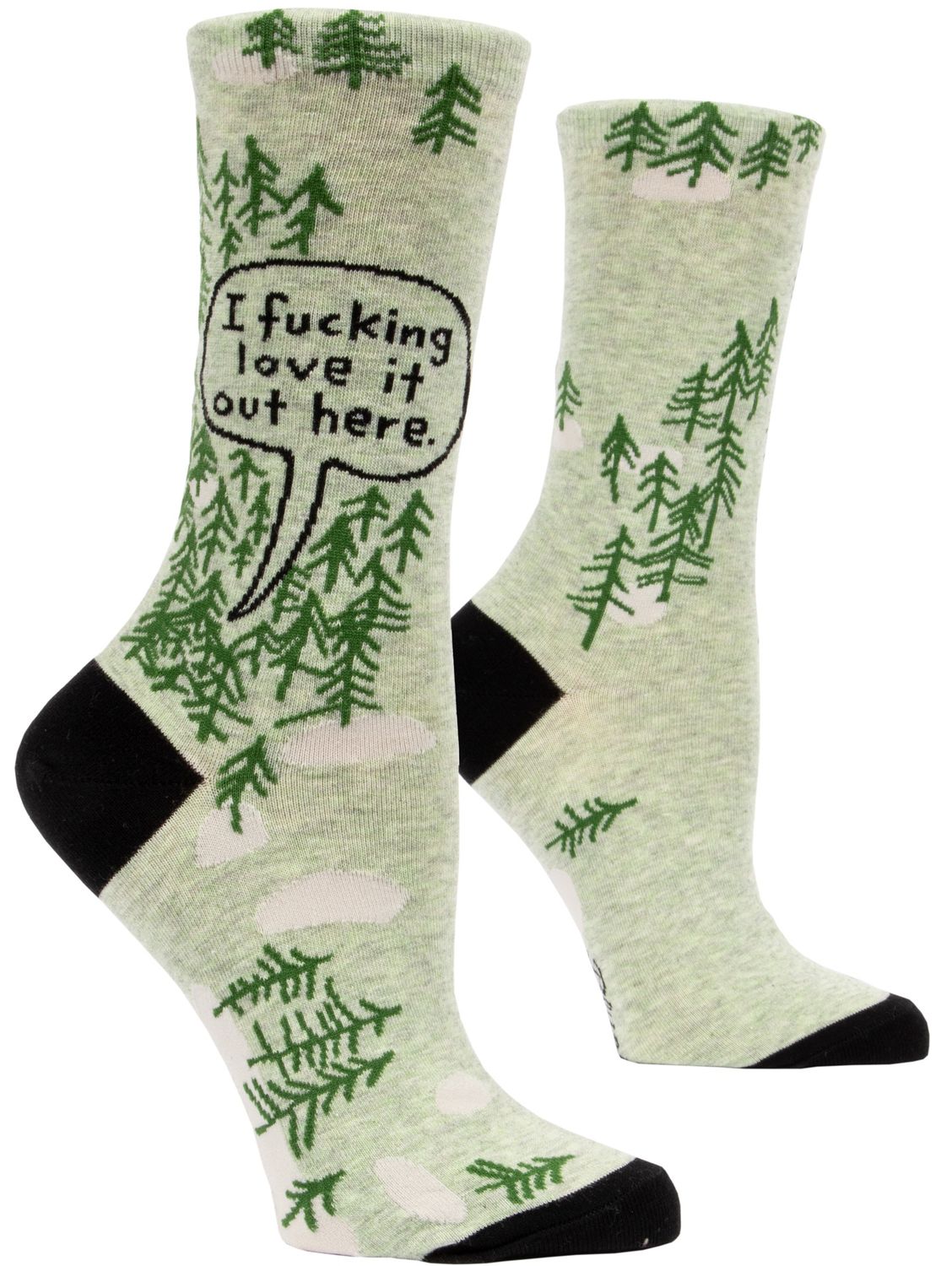 SW843 - MEN&#39;S SOCKS - FUCKING LOVE IT OUT HERE