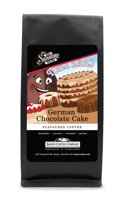 GERMAN CHOCOLATE GROUND COFFEE -1 LB