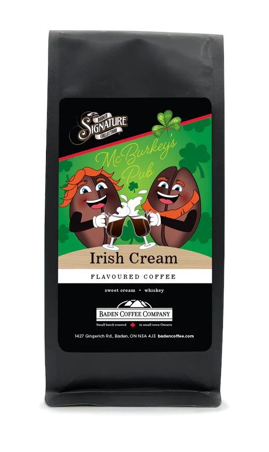 IRISH CREAM GROUND COFFEE - 8 OZ