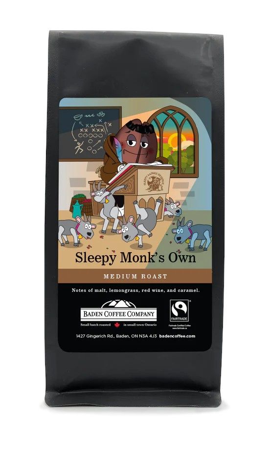SLEEPY MONKS GROUND COFFEE - 8 OZ