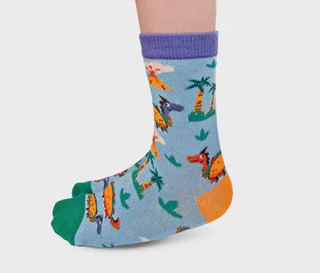 3732 - KID&#39;S SOCKS - TACOSAURUS