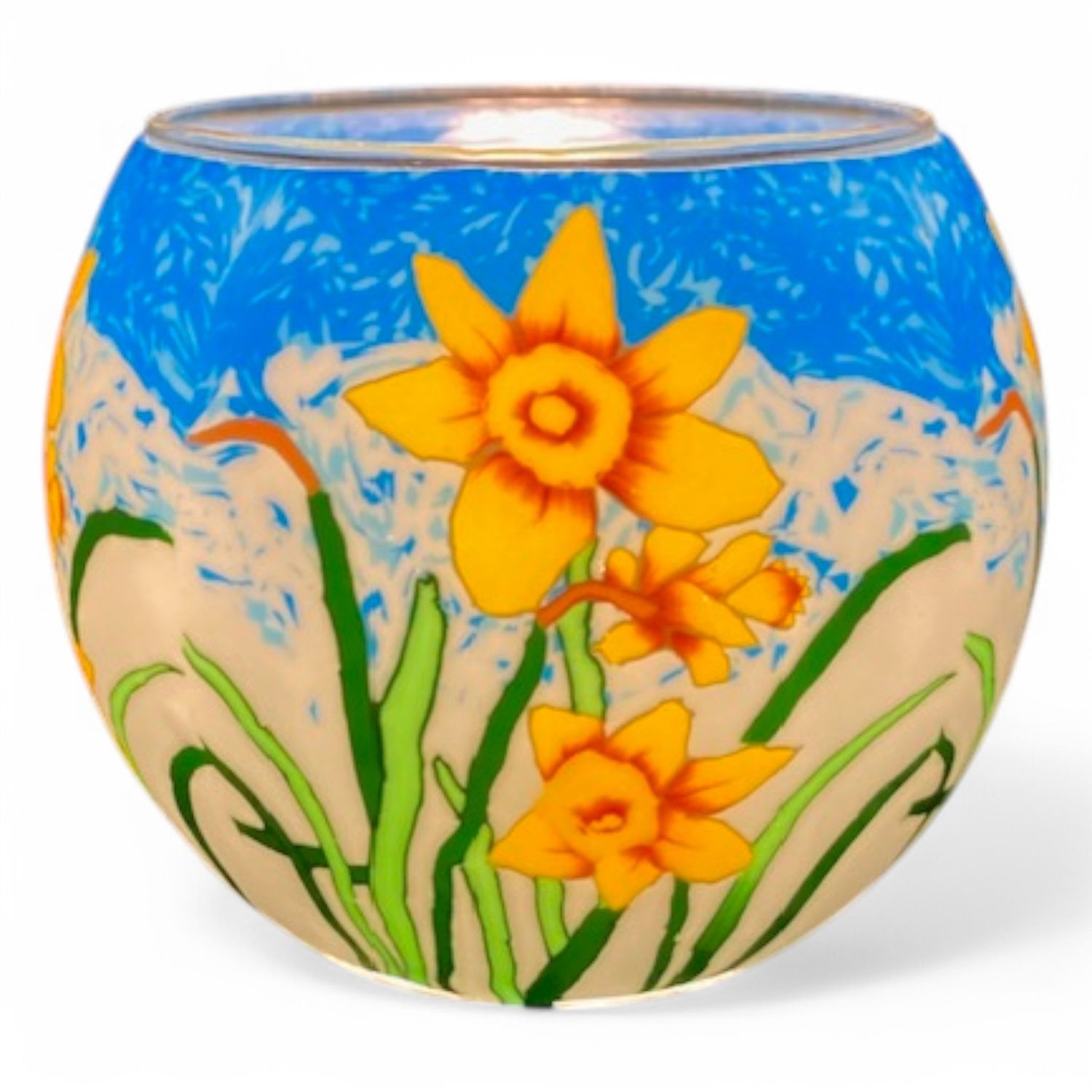 165012 - BENAYA LIGHT GLASS - SUNSHINE DAFFODILS