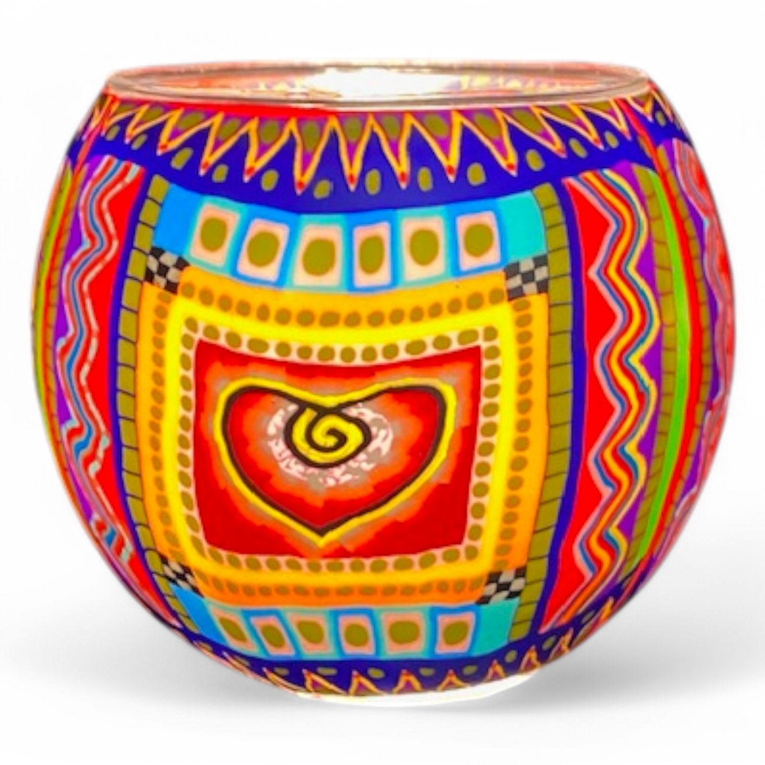 165046 - BENAYA LIGHT GLASS - SINGLE HEART