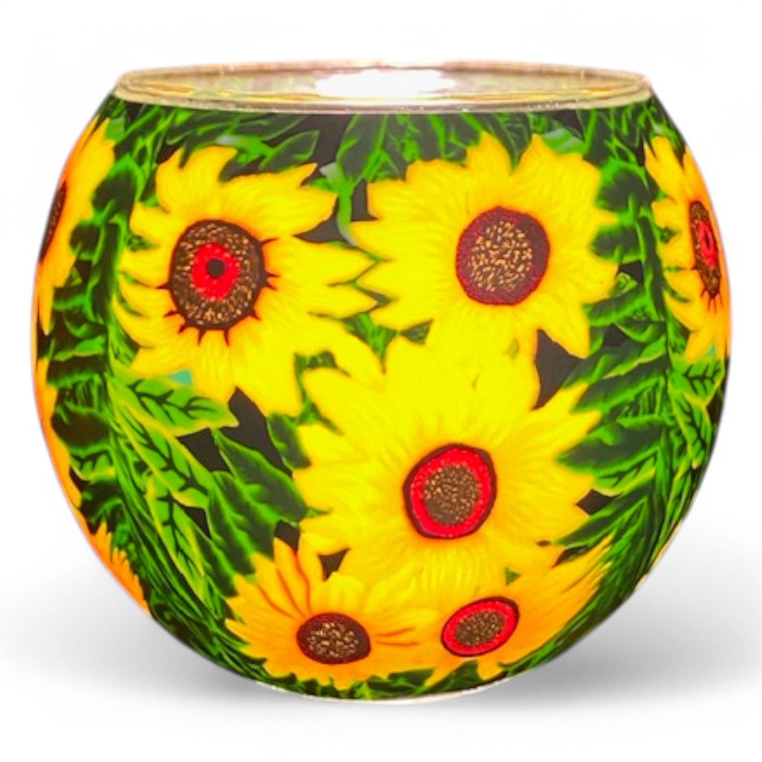 231210 - BENAYA LIGHT GLASS - SUNFLOWERS