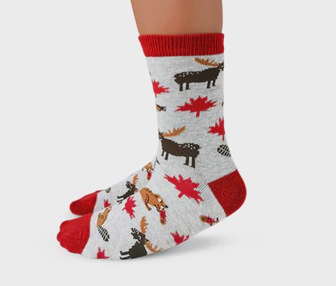 3640 - KIDS&#39; SOCKS - CANADIAN KID