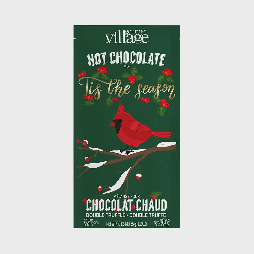 GCHOMHB - MINI HOT CHOCOLATE - HOLLY BERRY CARDINAL