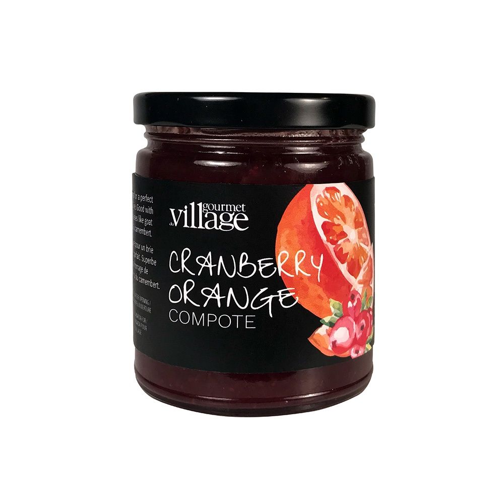 GTOPJCR - GOURMET TOPPING - CRANBERRY ORANGE COMPOTE