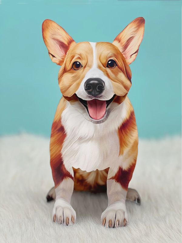 327-1004 - POP-UP PET CARD - CORGI