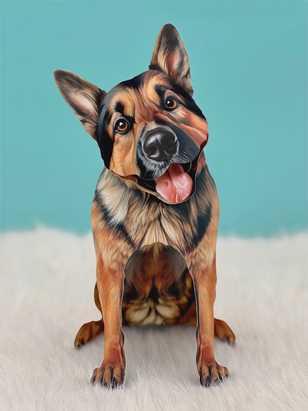 327-1012 - POP-UP PET CARD - GERMAN SHEPHERD