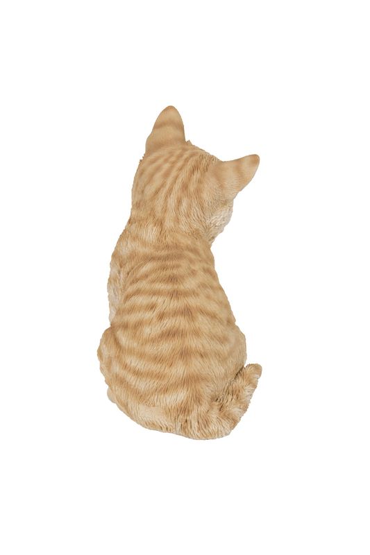 87978-A - TABBY KITTEN SITTING / 7.95" H