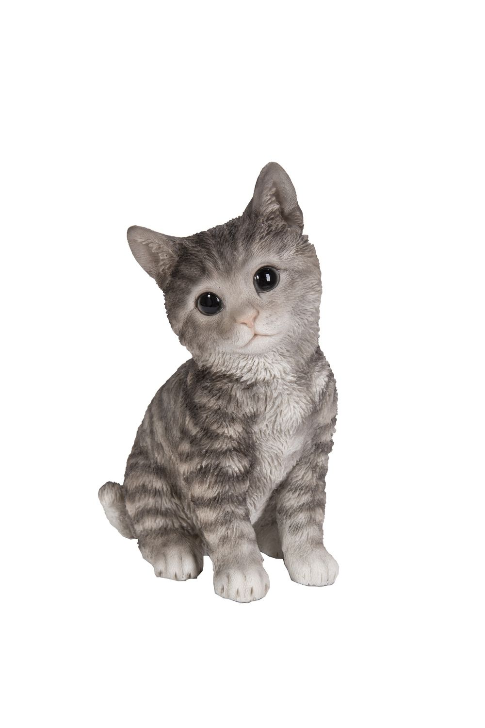 87978-B - TABBY KITTEN SITTING / 7.95&quot; H