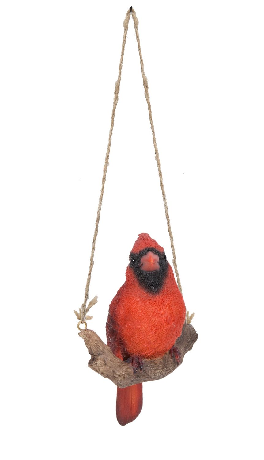87673-B - HANGING CARDINAL ON BRANCH / 5.91&quot; H