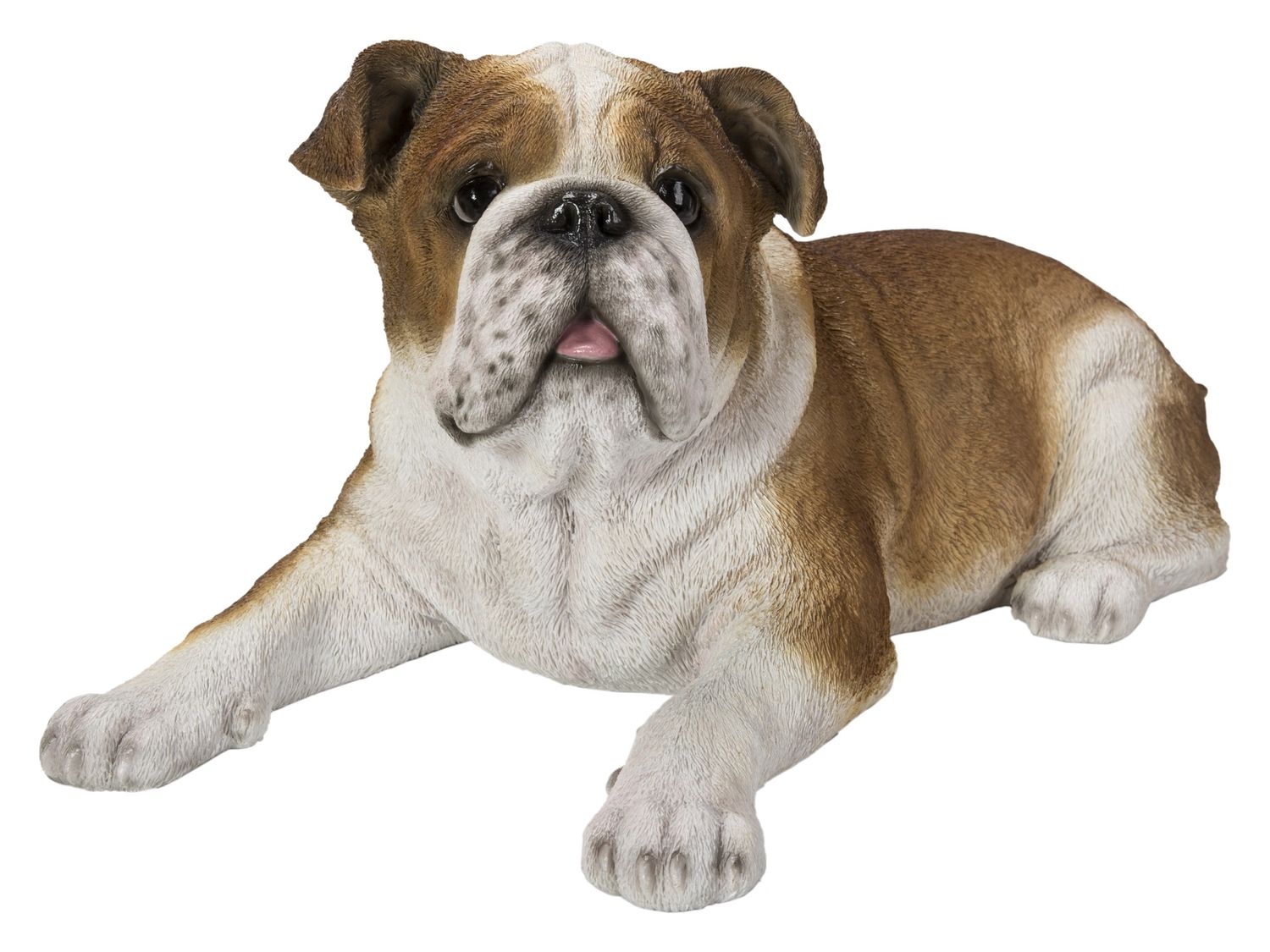 87764-B - LYING BULLDOG / 9.06&quot; H