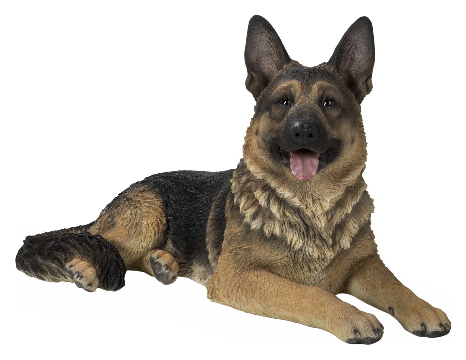 87766-A - LYING GERMAN SHEPHERD / 16.14&quot; H