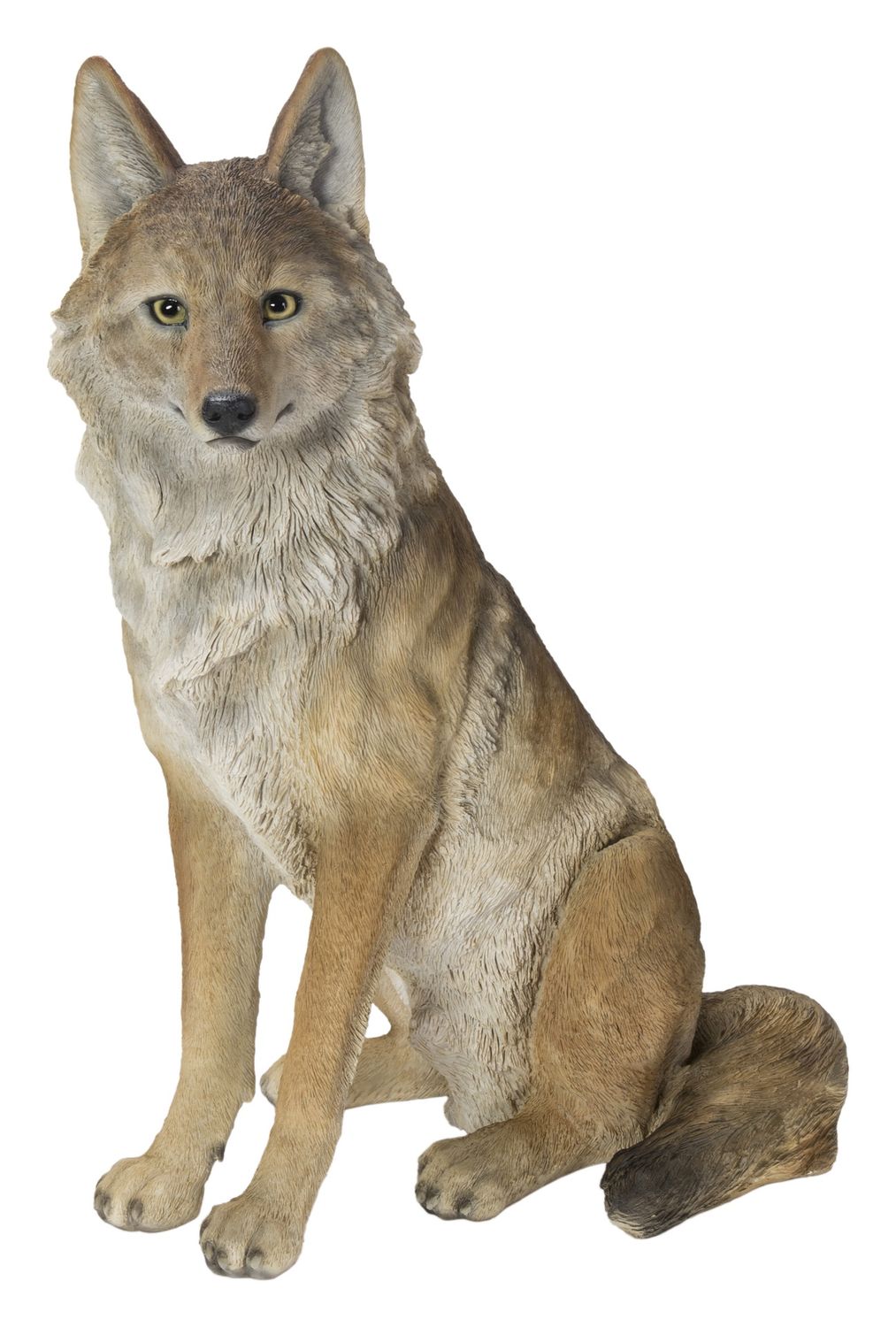 87789-B - SITTING COYOTE  / 22.05&quot; H