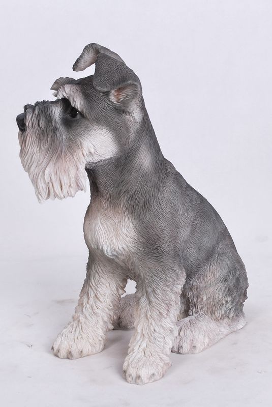 87983S-GY - SCHNAUZER-GREY / 13" H