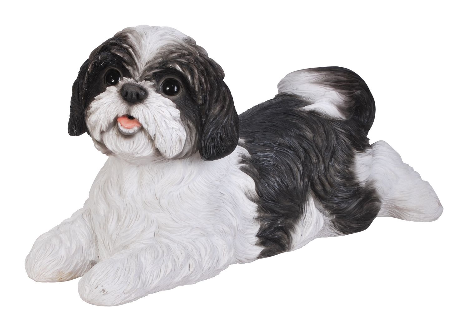 87797-BK - SHIH TZU LYING DOWN / 7.48&quot; H