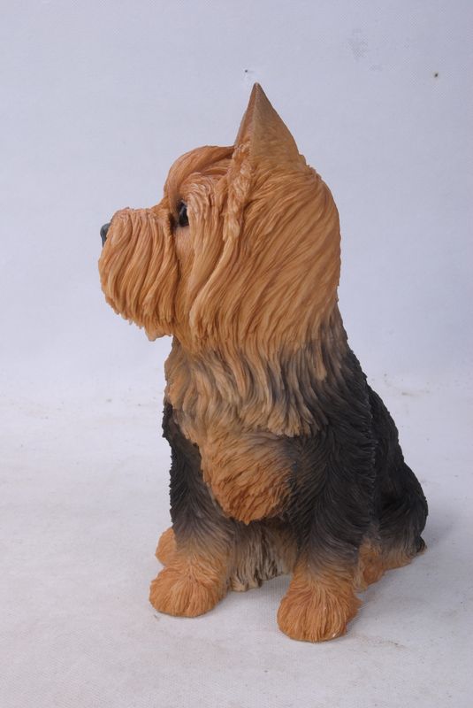 87745-B - YORKSHIRE TERRIER SITTING / 9.25" H