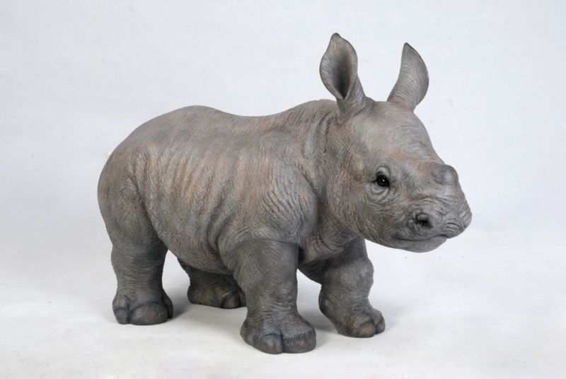 87752-B - RHINO BABY / 14&quot; H