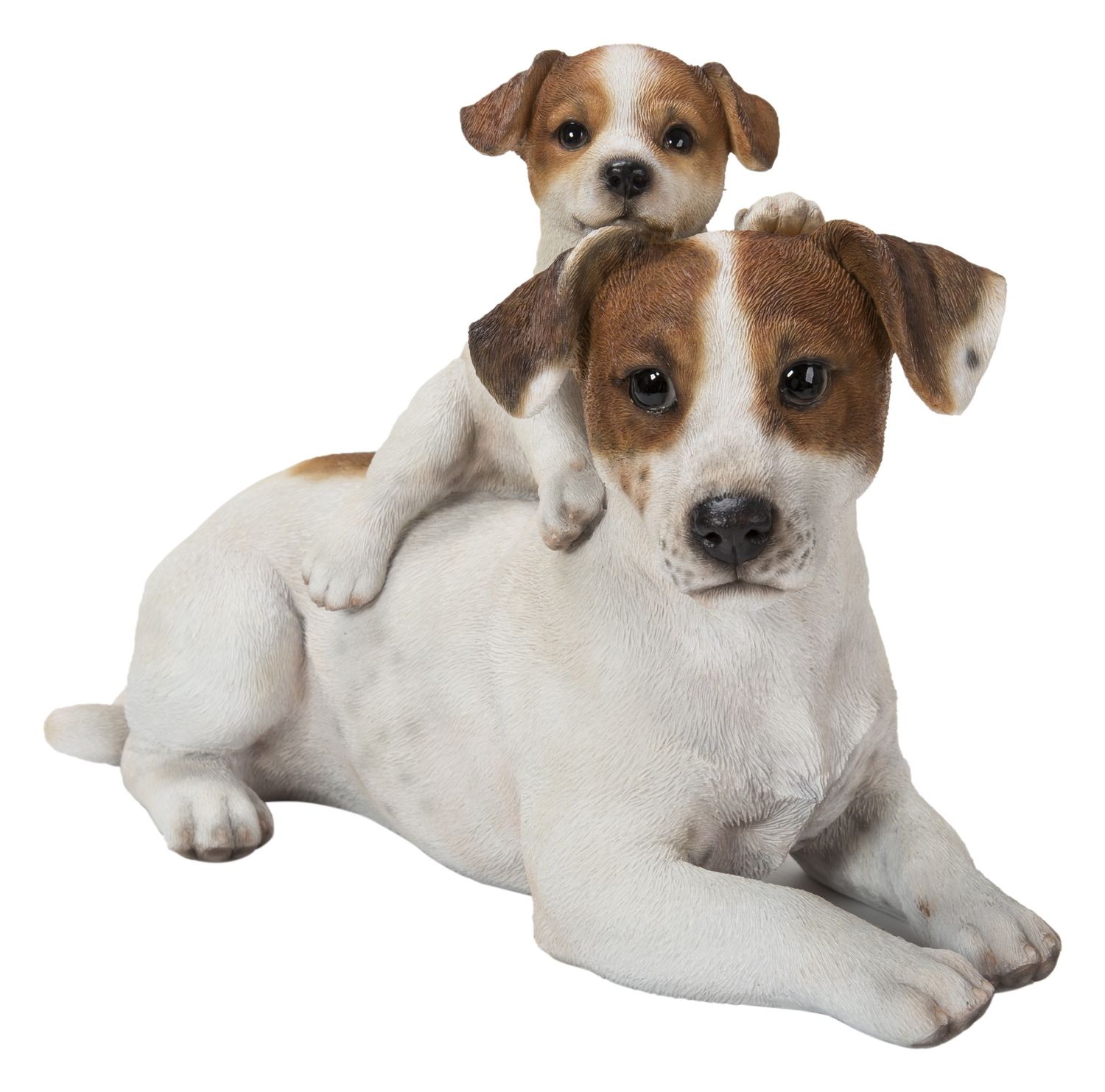 87638-A - MOTHER+BABY JACK RUSSELL / 7.48&quot; H