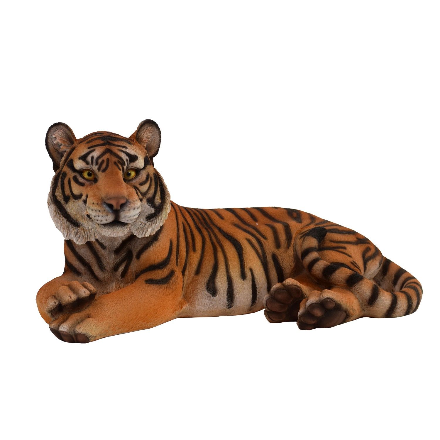 87807-YL - TIGER LAYING DOWN / 13&quot; H