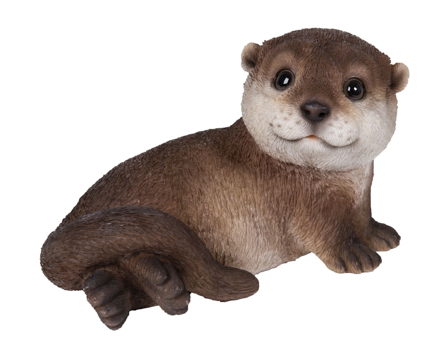 87991-B - OTTER LAYING BACK / 4.21&quot; H