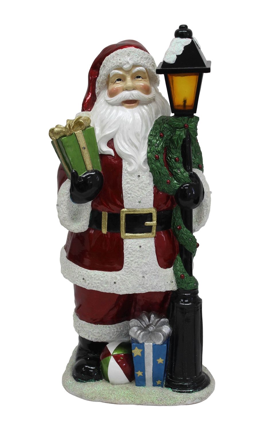 85120 - SANTA AND LAMP POST