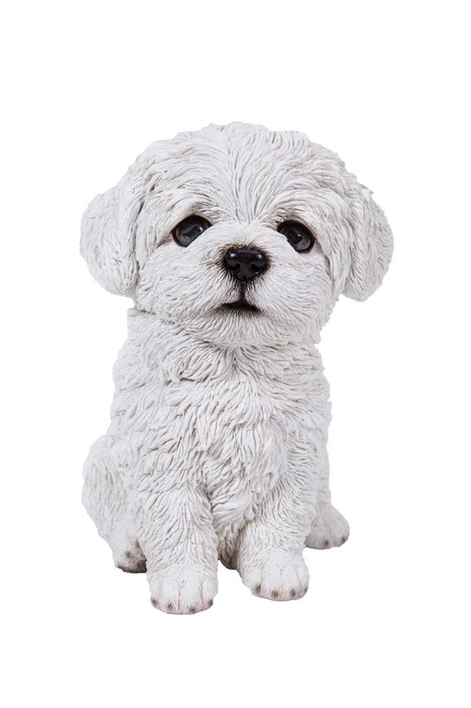 87771-12 - MALTESE PUPPY / 6.75&quot; H