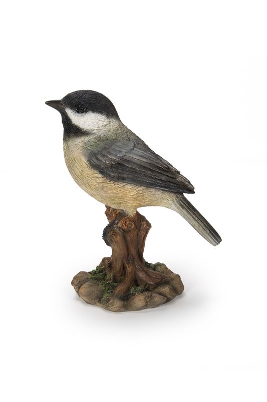 87758-Q - CHICKADEE ON STUMP