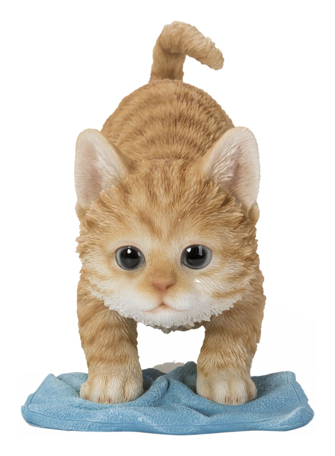 87677-D - KITTEN MOPPING THE FLOOR / 5.51&quot; H