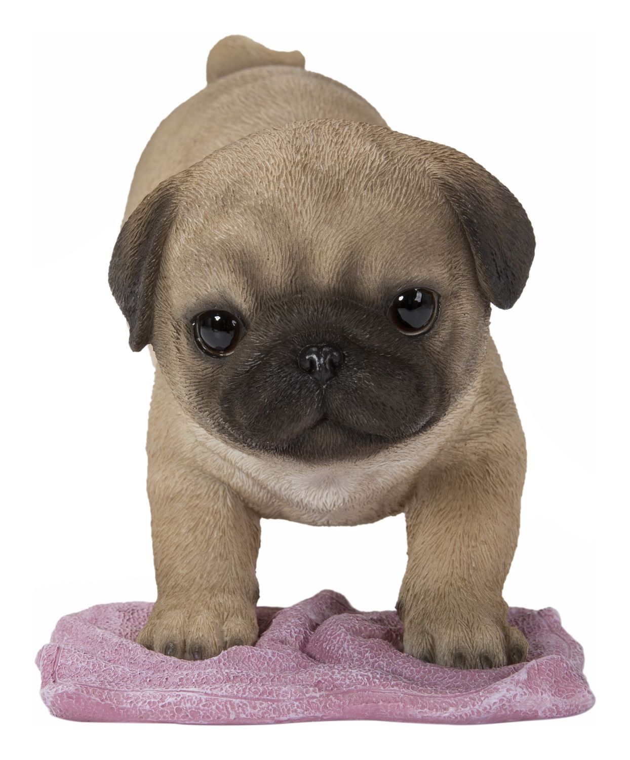 87677-F - PUG MOPPING THE FLOOR / 4.61&quot; H