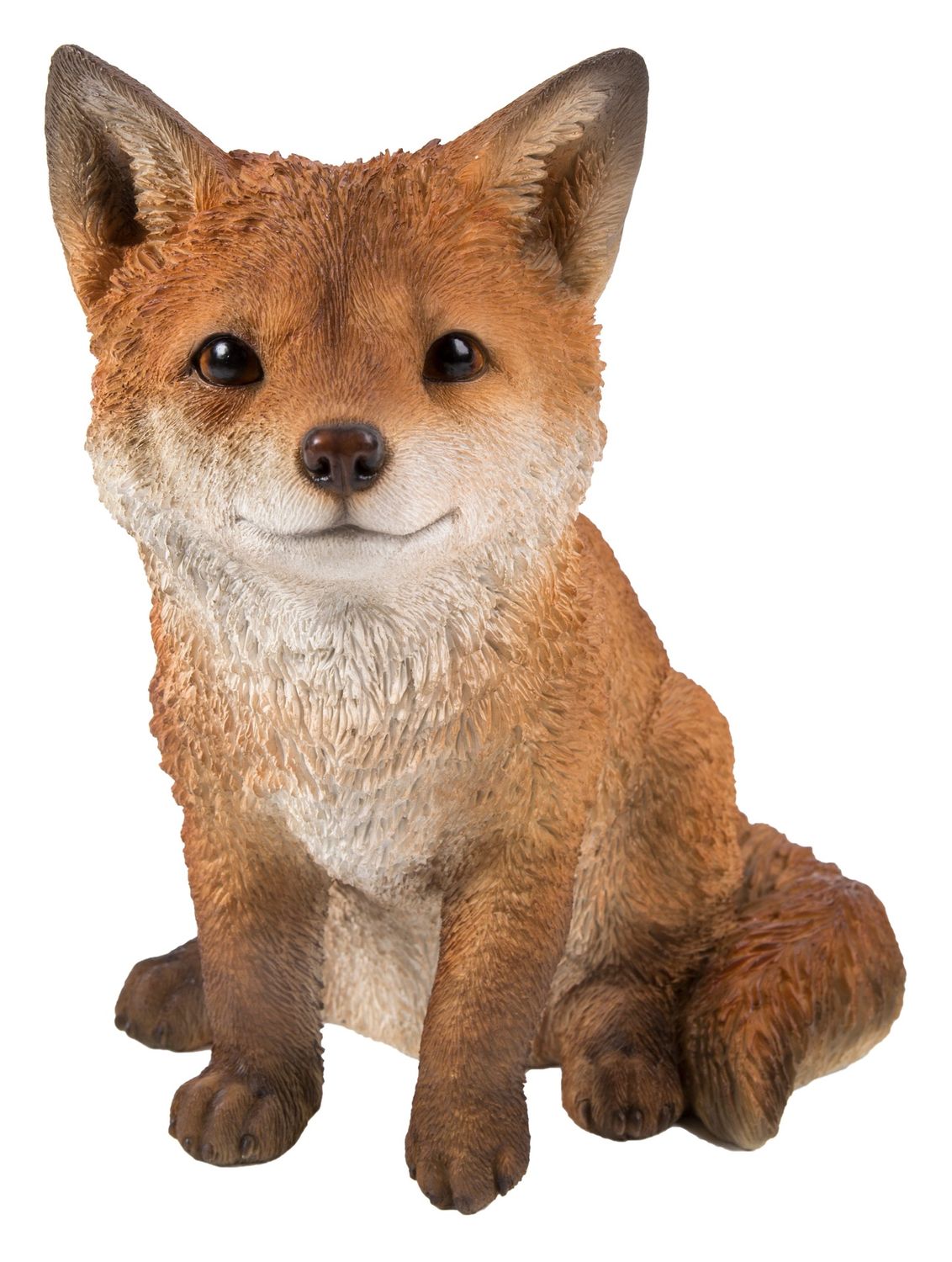 87719-E - FOX PUP SITTING / 8.86&quot; H